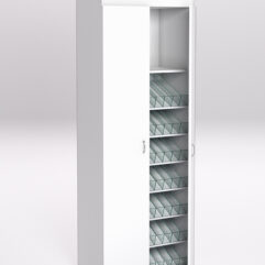 Стеллаж для сигарет ТАБАК №2-700, Белый