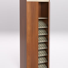 Стеллаж для сигарет ТАБАК №2-700, Орех и Дуб Сонома