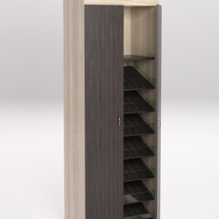 Стеллаж для сигарет ТАБАК №2-700, Дуб Сонома и Дуб Венге
