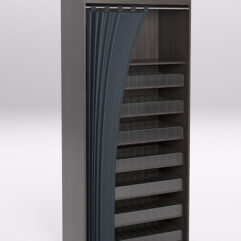 Стеллаж для сигарет ТАБАК №3, Дуб Венге