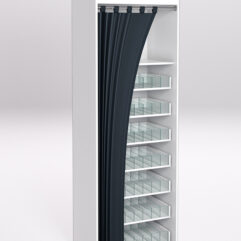 Стеллаж для сигарет ТАБАК №3-700, Белый