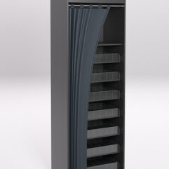 Стеллаж для сигарет ТАБАК №3-700, Черный