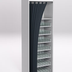 Стеллаж для сигарет ТАБАК №3-700, Серый