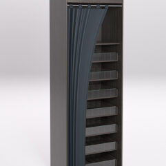 Стеллаж для сигарет ТАБАК №3-700, Дуб Венге