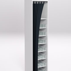 Стеллаж для сигарет ТАБАК №3-450, Белый