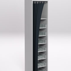 Стеллаж для сигарет ТАБАК №3-450, Серый