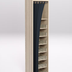 Стеллаж для сигарет ТАБАК №3-450, Дуб Сонома