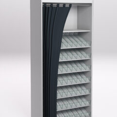 Стеллаж для сигарет ТАБАК №4, Серый