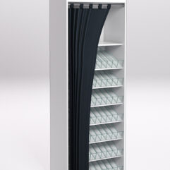 Стеллаж для сигарет ТАБАК №4-700, Белый