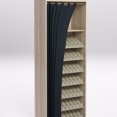 Стеллаж для сигарет ТАБАК №4-700, Дуб Сонома