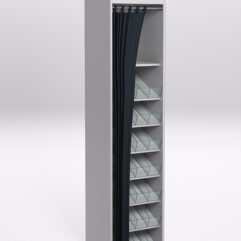 Стеллаж для сигарет ТАБАК №4-450, Серый