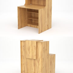 Ресепшн СТАЙЛ №1А, Дуб Золотистый