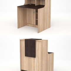 Ресепшн СТАЙЛ №1Б, Дуб Сонома + Дуб Венге