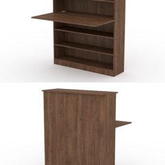 Модуль с царгой и столешницей СТАЙЛ №2А, Орех