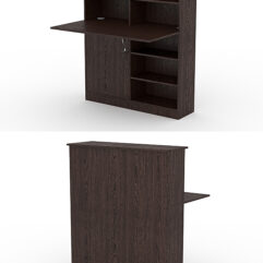 Модуль с царгой и столешницей СТАЙЛ №2Б, Дуб Венге