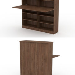 Модуль с царгой и столешницей СТАЙЛ №3А, Орех