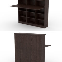 Модуль с царгой и столешницей СТАЙЛ №3Б, Дуб Венге