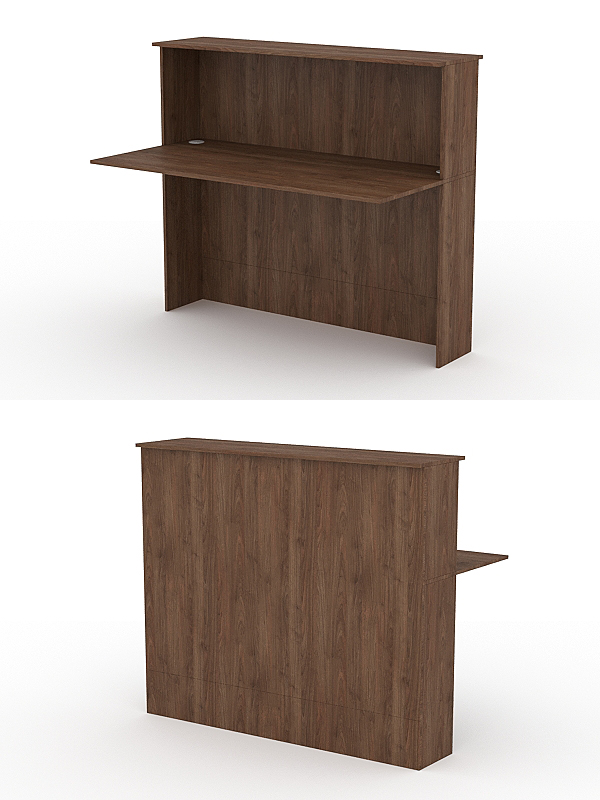 Модуль с царгой и столешницей СТАЙЛ №4А, Орех