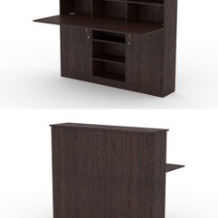 Модуль с царгой и столешницей СТАЙЛ №4Б, Дуб Венге