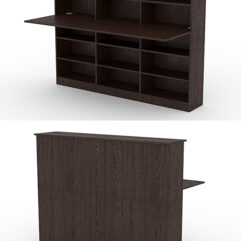 Модуль с царгой и столешницей СТАЙЛ №5А, Дуб Венге