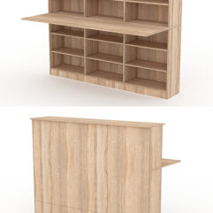 Модуль с царгой и столешницей СТАЙЛ №5А, Дуб Сонома