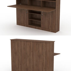 Модуль с царгой и столешницей СТАЙЛ №5Б, Орех