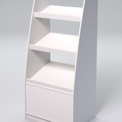 Стеллаж для хлеба КОЛОС №2, Белый