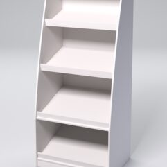 Стеллаж для хлеба КОЛОС №3, Белый