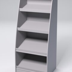 Стеллаж для хлеба КОЛОС №3, Серый