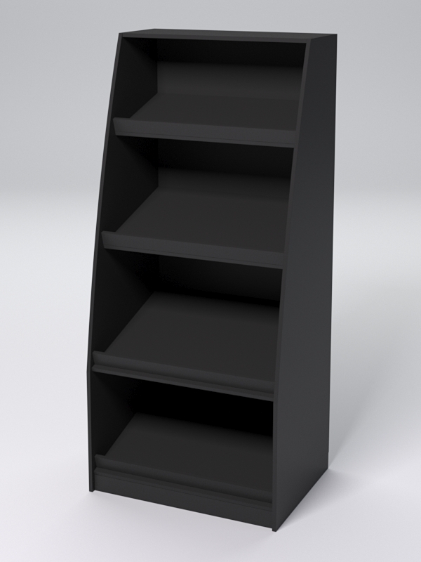 Стеллаж для хлеба КОЛОС №3, Черный