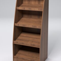 Стеллаж для хлеба КОЛОС №3, Орех