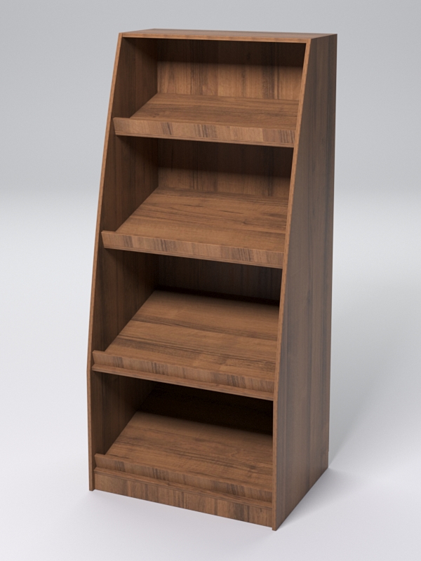 Стеллаж для хлеба КОЛОС №3, Орех