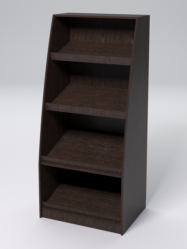 Стеллаж для хлеба КОЛОС №3, Дуб Венге