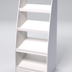 Стеллаж для хлеба КОЛОС №4, Белый