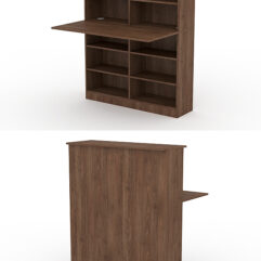 Модуль с царгой и столешницей СТАЙЛ №2В, Орех