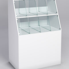 Прилавок для конфет и орехов №1, Белый