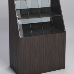 Прилавок для конфет и орехов №1, Дуб Венге