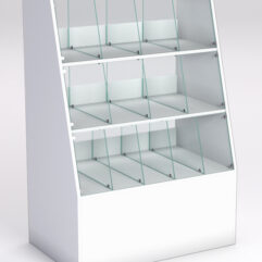 Прилавок для конфет и орехов №2, Белый