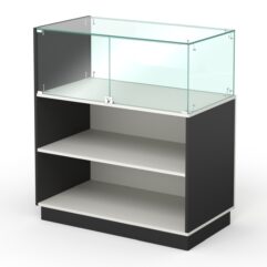 Прилавок КС №8С правый, Белый и Черный