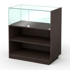 Прилавок КС №8С левый, Дуб Венге