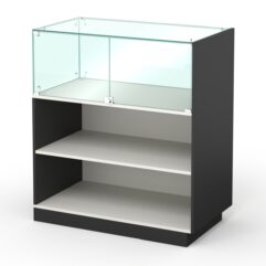 Прилавок КС №8С левый, Белый и Черный