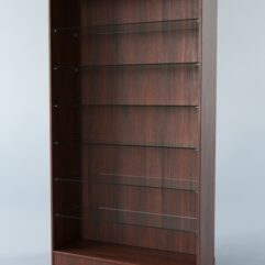 Витрина АСТРА ХИТ ПРОДАЖ №10-1 (без дверок, задняя стенка - ДСП), Орех