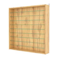 Витрина настенная №4-5Г, Дуб Золотистый