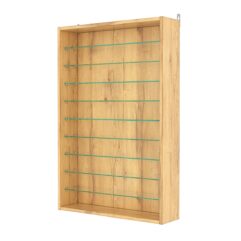 Витрина настенная №2-5Г, Дуб Золотистый