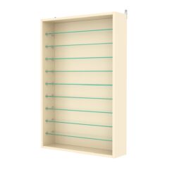 Витрина настенная №2-5Г, Крем Вайс