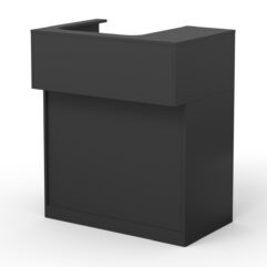 Кассовый стол Эксперт левосторонний, Черный