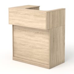 Кассовый стол Эксперт правосторонний, Дуб Сонома