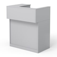 Кассовый стол Эксперт правосторонний, Серый