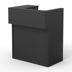 Кассовый стол Эксперт правосторонний, Черный