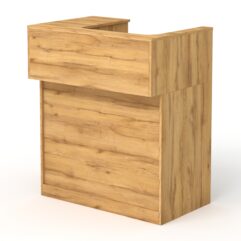 Кассовый стол Эксперт правосторонний, Дуб Золотистый